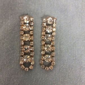 Rhinestone earrings